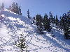 Off piste above Lac du Gers